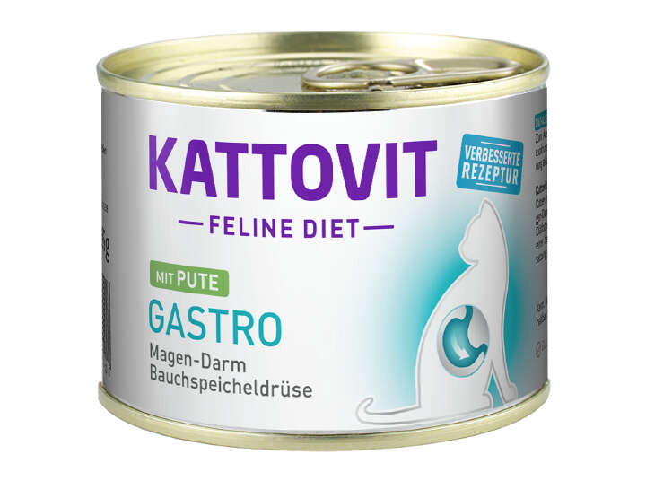 KATTOVIT Katzen-Nassfutter Feline Diet Gastro Pute